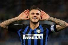 Mauro Icardi ai tempi dell'Inter