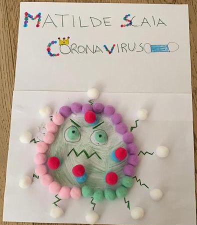 Coronavirus, per i bambini è un mostro.