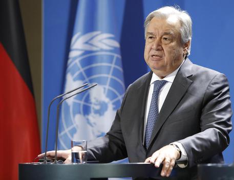 Il segretario generale dell'Onu Antonio Guterres