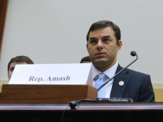 L' ex deputato repubblicano del Michigan Justin Amash,.