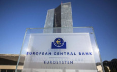 Facciata dellaq Banca Centrale Europea.