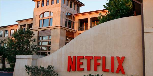 La sede di Netflix in California, Usa.