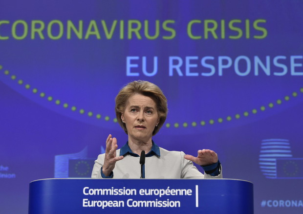 La presidente della Commissione Europea Ursula Von der Leyen.
