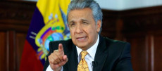 Il presidente del Ecuador Lenin Moreno.