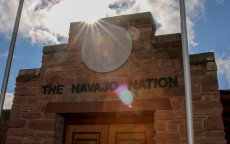 Portone d'ingresso alla Nazione Navajo.