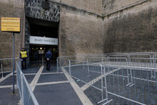 L'entrata dei Musei Vaticani