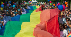 Un'immagine d'archivio durante una parata in occasione del Day Pride.