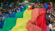 Un'immagine d'archivio durante una parata in occasione del Day Pride.