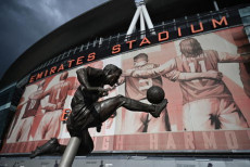 L' Arsenal Football club Emirates Stadium a Londra.