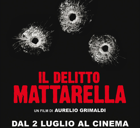 Il cartellone del film "Il Delitto Mattarella"