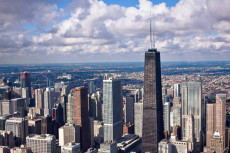 Skyline della città di Chicago.