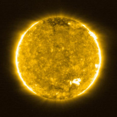 Foto del Sole della missione Solar Orbiter.
