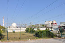 La centrale nucleare di Borgo Sabotino, Latina.