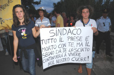 Manifestazione in ricordo di Angelo Vassallo.