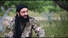 Il terrorista di alQaida Abu Muhammad Jolani, in una foto tratta da Twitter.