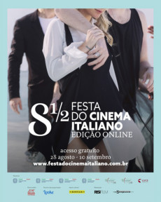 Un poster del Festival di Cinema italiano in Brasile