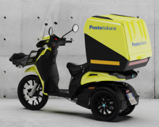 il nuovo scooter Piaggio 3W- Delivery 125cc Euro 5, progettato e sviluppato dal gruppo Piaggio