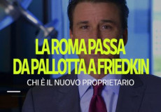 Dan Friedkin, il nuovo propietario della Roma, nella copertina di un video reportage.