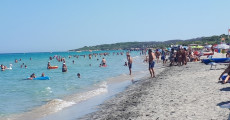 Una spiaggia in Puglia.