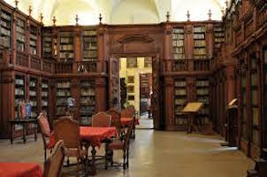 Un'aula della biblioteca dell'Università di Padova.