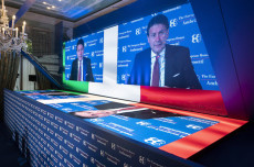 Il Presidente del Consiglio, Giuseppe Conte, al 46° Forum annuale Ambrosetti "Lo scenario di oggi e di domani per le strategie competitive", presso Villa d'Este.