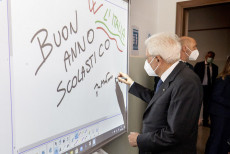 Vò - Il Presidente della Repubblica Sergio Mattarella augura buon anno scolastico agli studenti dell’Istituto Comprensivo di Vò, in occasione della cerimonia d’apertura dell’anno scolastico