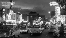 Sabana Grande (Caracas) en los años '50/'60.
