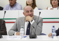 Il presidente della Fic, Giuseppe Abbagnale.