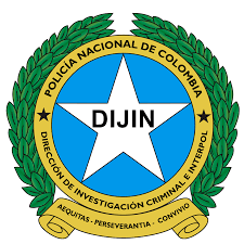 Il logo della Polizia Nazionale di Colombia.