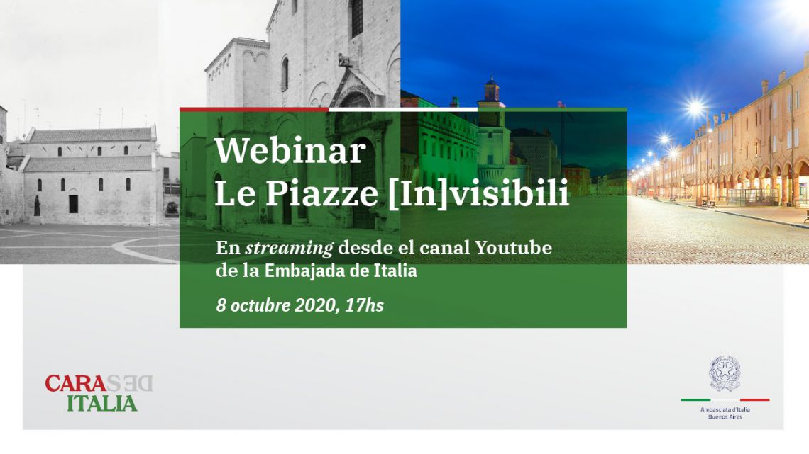 Il manifesto sul seminario web Italia-Argentina. (ambbueno