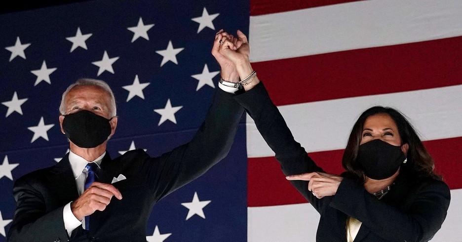Joe Biden e Kamala Harris.