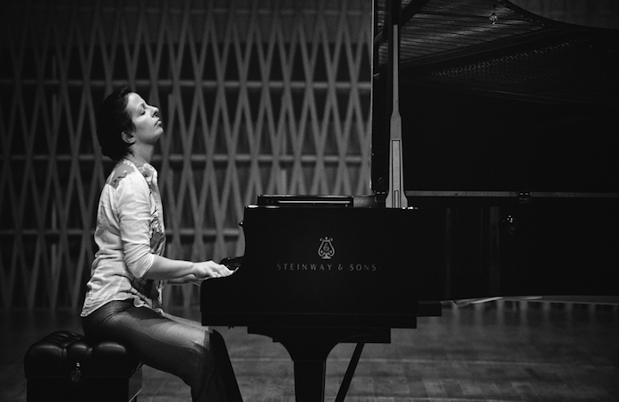 La pianista Cristina Cavalli.