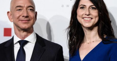 Mackensie Scott con il suo ex marito, il fondatore di Amazon Jeff Bezos.