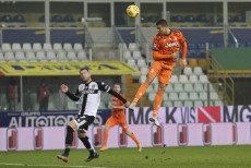 Cristiano Ronaldo    mette a segno il gol del 2-0 della Juventus sul Parma.