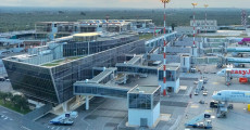 Aeroporto di Bari, vista dall'alto.