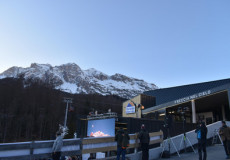 Pista di sci di Cortina.