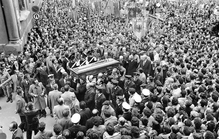 Funerali Piersanti Mattarella in una foto di archivio