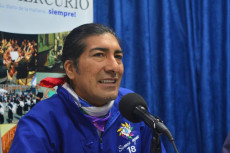 Yaku Perez, il candidato alla presidenza dell'Equador con il partito Unidad Plurinaciònal Pachakutik