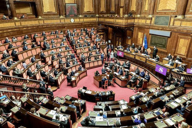 Il Senato della Repubblica italiana in una foto d'archivio.