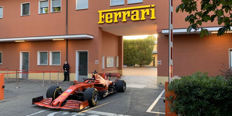 Fabbrica di Ferrari a Maranello.