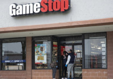 Un negozio di Gamestop.