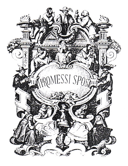 Frontispiece de 'I Promessi Sposi.
