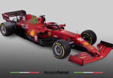La nuova Ferrari SF21 di Formula 1