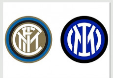 Il nuovo logo dell'Inter con la I (Inter) e la M (Milano)