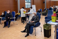 Il Presidente Mattarella all’Istituto Spallanzani per la vaccinazione anti Covid-19