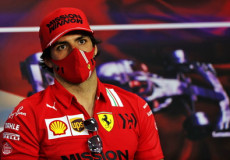 Il pilota spagnolo della Ferrari Carlos Sainz.