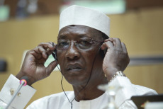Il difunto presidente del Ciad, Idriss Déby Itno.
