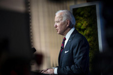 Il presidente degli Stati Uniti, Joe Biden, durante il Summit sul clima.