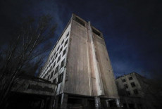 La cittá fantasma di Prypyat, vicino Chernobyl, Ucrania.
