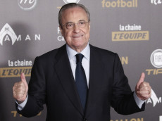 Il presidente del Real Madrid Florentino Perez.
